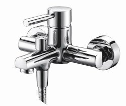 Смеситель для ванны Wasserkraft Main 4100 4101 с лейкой, хром