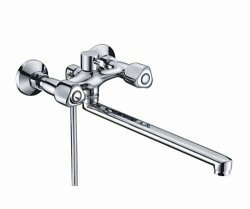 Смеситель для ванны Wasserkraft Amper 2900 2902L с лейкой, хром