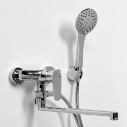 Смеситель для ванны Wasserkraft Vils 5600 5602L с лейкой, хром