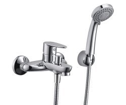 Смеситель для ванны Wasserkraft Leine 3500 3501 с лейкой, хром