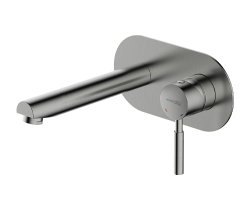 Встраиваемый смеситель для раковины Wasserkraft Wern 4230, никель