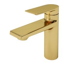 Смеситель для раковины Wasserkraft Aisch 5503, золото матовое