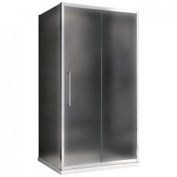 Душевой уголок Abber Schwarzer Diamant AG30170MH-S75M 170x75 раздвижной, профиль хром