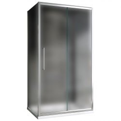 Душевой уголок Abber Schwarzer Diamant AG30170MH-S90M-S90M 170x90 раздвижной, профиль хром