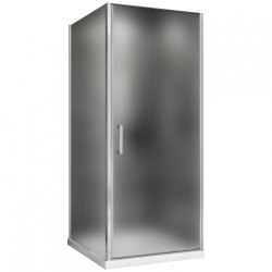 Душевой уголок Abber Sonnenstrand AG04090M-S85M 90x85 распашной, профиль хром