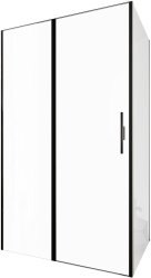 Душевой уголок Allen Brau Priority 3.31009.BBA+3.31015.BBA 120x80, профиль черный