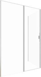 Душевой уголок Allen Brau Priority 3.31035.BA+3.31047.BA 140x100, профиль серебро