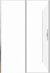 Душевой уголок Allen Brau Priority 3.31011.BA+3.31017.BA 140x90, профиль серебро