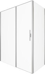 Душевой уголок Allen Brau Priority 3.31038.BA+3.31044.BA 160x90, профиль серебро