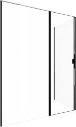 Душевой уголок Allen Brau Priority 3.31039.BBA+3.31045.BBA 160x90, профиль черный