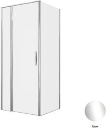 Душевой уголок Allen Brau Priority 3.31025.00+3.31040.00 90x80, профиль хром
