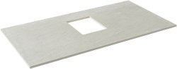 Столешница Allen Brau Infinity 1.21011.DG-S 85x46 из керамогранита, пепел