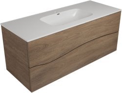 Тумба под раковину Allen Brau Glority 1.35003.NW 120x46 дуб антик