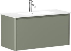 Тумба под раковину Allen Brau Gravity 1.370014.CGM 100x45 олива матовая