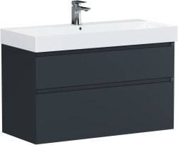 Тумба под раковину Allen Brau Infinity 1.210027.AM 100x43 антрацит матовый