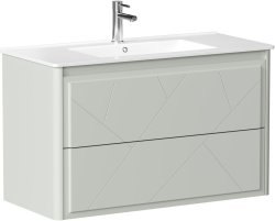 Тумба под раковину Allen Brau Paris 1.360002.PWM 100x46 папирус матовый