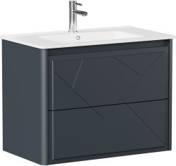 Тумба под раковину Allen Brau Paris 1.360001.AM 80x46 антрацит матовый