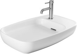 Накладная раковина Allen Brau Liberty 4.32012.21 70x42, белая матовая