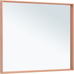 Зеркало с подсветкой Allen Brau Liberty 100 1.330016.60 100x85, медь брашированная