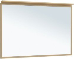Зеркало с подсветкой Allen Brau Priority 120 1.31018.03 120x75, латунь брашированная