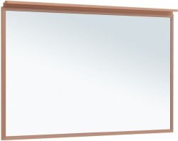 Зеркало с подсветкой Allen Brau Priority 120 1.31018.60 120x75, медь брашированная