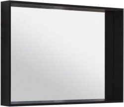 Зеркало с подсветкой Allen Brau Reality 100 1.32020.BB 100x75, черный брашированный