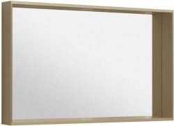 Зеркало с подсветкой Allen Brau Reality 120 1.32021.03 120x75, латунь брашированная