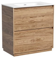 Тумба под раковину Sancos Libra Floor LB80FECH 80x45 напольная, дуб чарльстон