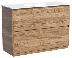 Тумба под раковину Sancos Libra Floor LB120F-1ECH 120x45 напольная, дуб чарльстон