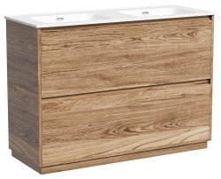 Тумба под раковину Sancos Libra Floor LB120F-2ECH 120x45 напольная, дуб чарльстон