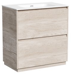 Тумба под раковину Sancos Libra Floor LB80FEG 80x45 напольная, дуб галифакс натуральный