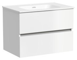 Тумба под раковину Sancos Urban UR70W 70x45 подвесная, белый глянец
