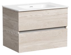 Тумба под раковину Sancos Urban UR70EG 70x45 подвесная, дуб галифакс натуральный