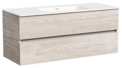 Тумба под раковину Sancos Urban UR120-1EG 120x45 подвесная, дуб галифакс натуральный
