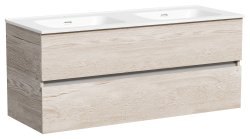 Тумба под раковину Sancos Urban UR120-2EG 120x45 подвесная, дуб галифакс натуральный