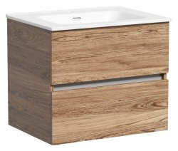 Тумба под раковину Sancos Urban UR60ECH 60x45 подвесная, дуб чарльстон