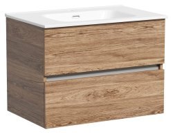 Тумба под раковину Sancos Urban UR70ECH 70x45 подвесная, дуб чарльстон