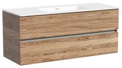 Тумба под раковину Sancos Urban UR120-1ECH 120x45 подвесная, дуб чарльстон