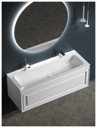 Тумба под раковину Sancos Very VR120W 119.5x44.5 белый матовый