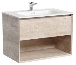 Тумба под раковину Sancos Marmi 1.0 MR1.070EG 70x44.5 дуб галифакс натуральный