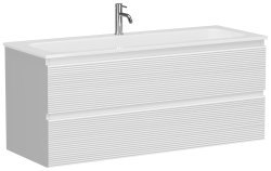 Тумба под раковину Sancos FOLK FL120W 119.5x44.5 белый матовый
