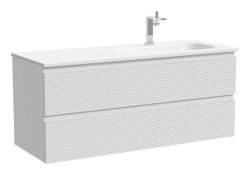 Тумба под раковину Sancos FOLK FL120RW 119.5x44.5 белый матовый