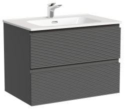 Тумба под раковину Sancos FOLK FL70GS 70x44.5 темный серый