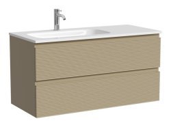 Тумба под раковину Sancos FOLK FL100LCP 99.5x44.5 капучино матовый