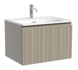 Тумба под раковину Sancos CODE CD60GP 60x45.3 серая платина