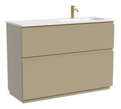 Тумба под раковину Sancos FOLK Floor FL120FRCP 119.5x44.5 капучино матовый
