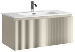 Тумба под раковину Sancos SNOB R 1.0 SNR1.090CE 90x44.5 бежевый матовый