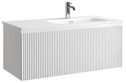 Тумба под раковину Sancos SNOB R 1.0 SNR1.0100RW 99.5x44.5 белый матовый