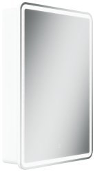 Зеркальный шкаф с подсветкой Sancos Diva DI600 60x80, белый
