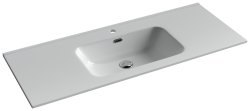 Раковина Ceramicanova Element CN7006 121x46.5, белая глянцевая